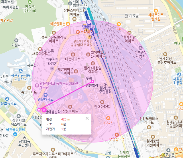 월계동 월주차장 _  월계동 주차 월등히 편리한 지하철 근처 주차장!