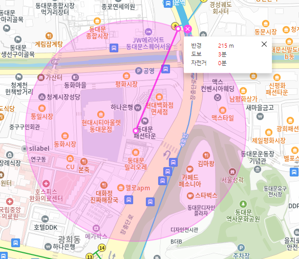 동대문역 월주차_동대문 패션타운 종사자가 주차하기 좋은 곳