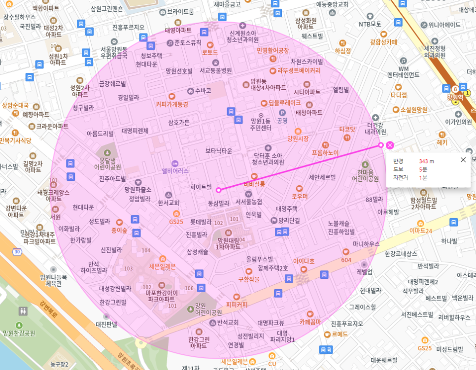 망원동 월주차 _망원동 인근 시세 대비 저렴한 주차장