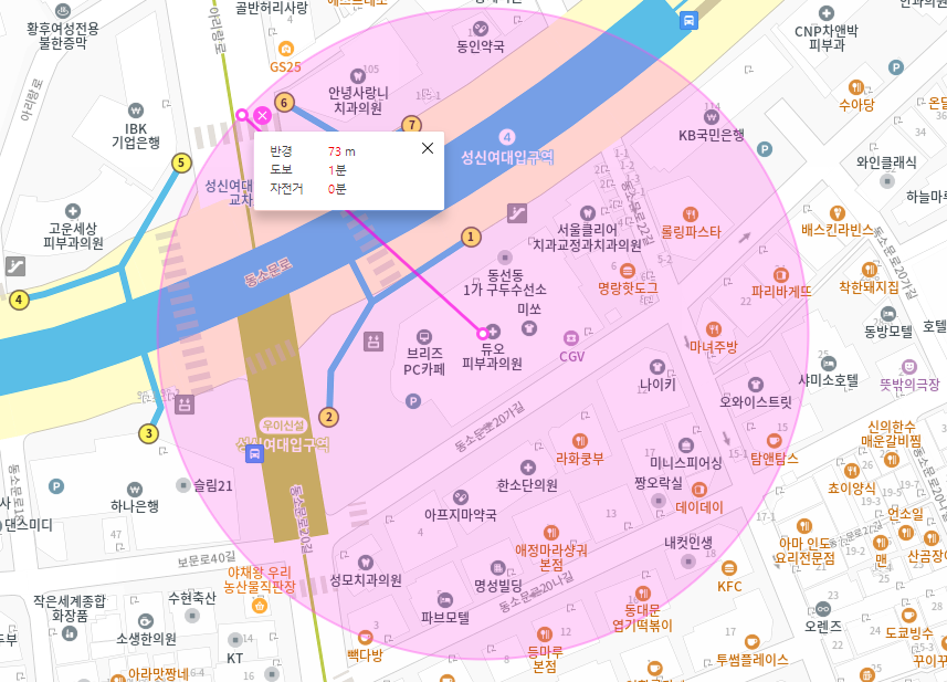 성신여대입구역 월주차_ 지하철과 제일 가까운 월주차장