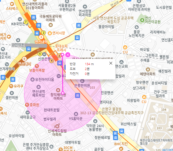 연신내역 월주차 스크롤 2번으로 고급 정보 얻어 가세요