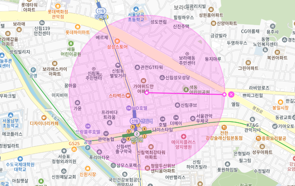 신림동 주차장 _ 신림역 7번 출구와 가까운 기계식 주차장