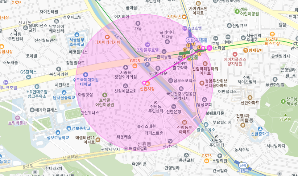 신원 시장 주차 _ 인근에서 출퇴근 시간에만 지정석 사용하고 싶은 차주분들에게 추천드리는 주차장