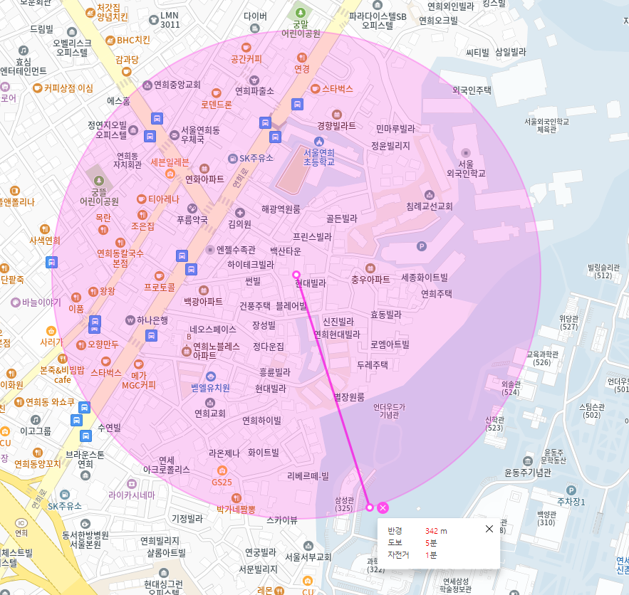 연희동 월주차 연세대 근교 전일제 주차장