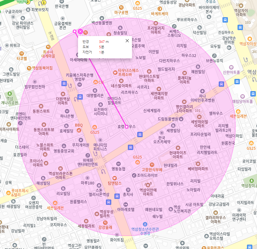 역삼동 월주차,  접근성 좋은 지정석 주차장