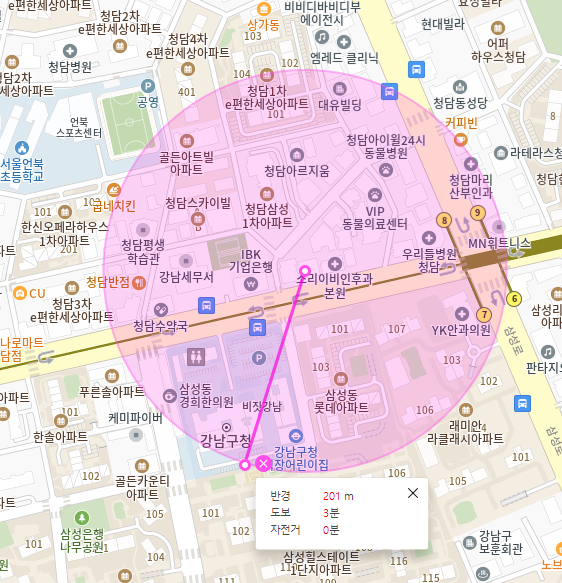 강남 월주차,  이보다 좋을 수 없는 강남구청 단일 주차장