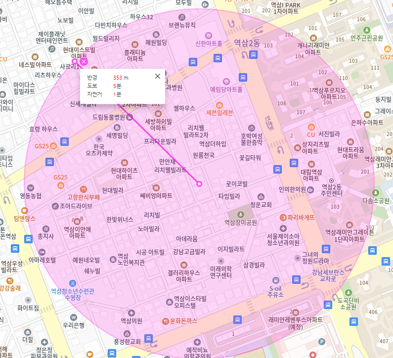 역삼 월주차, 주간  출근 시간에 딱 비는 주차장