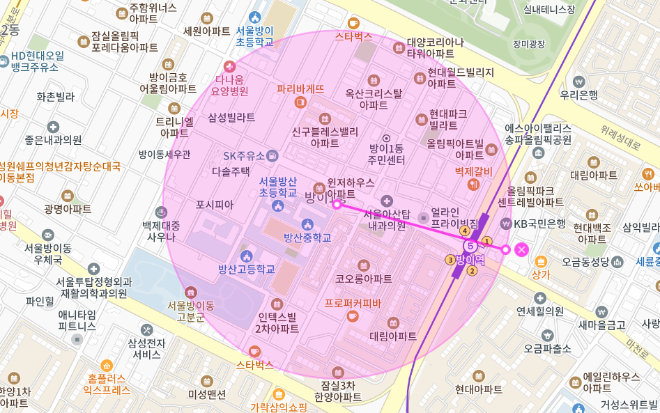 방이동 월주차 _ 방산 초중고 인근에 월주차장 필요하시다면 유용한 정보!