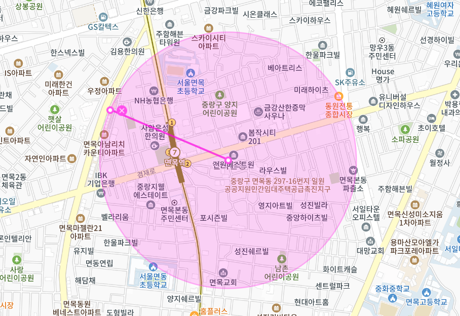 면목동 월주차 _ 여러분께 면목 없습니다..면목역 인근 월주차장을 이제야 알려드리다니!
