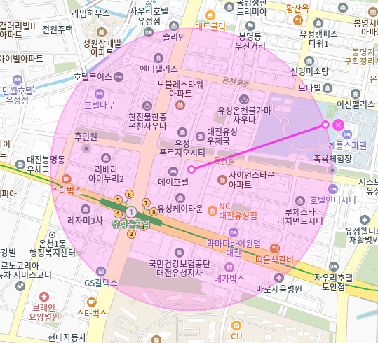 봉명동 월주차_유성온천역 인근 유성JHJ빌딩 Tmap 제휴 월주차장