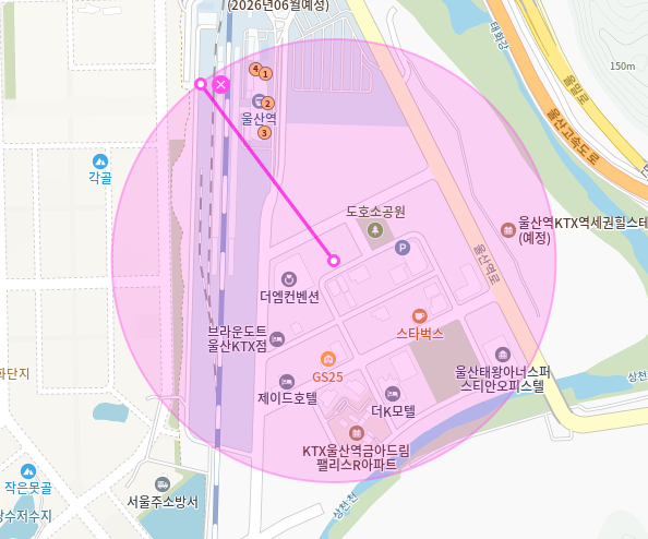 울산역 월주차_울주군 KTX 울산역점 Tmap 제휴 월주차장