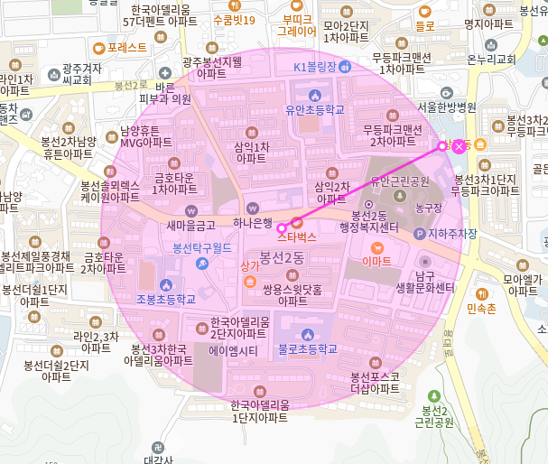 봉선동 월주차_광주광역시 남구 봉선센트럴빌딩 Tmap 제휴 월주차장