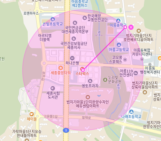 아름동 월주차_세종시 다올비즈니스센터 Tmap 제휴 월주차장