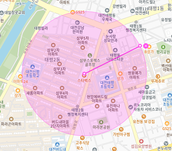 태평동 월주차_대전 중구 뉴삼부프라자 Tmap 제휴 월주차장