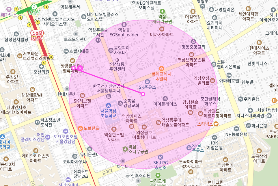 역삼동 월주차 _ 강남역 4번 출구와 서울역삼초등학교 인근 단일 주차에 지정석까지 한 번에!