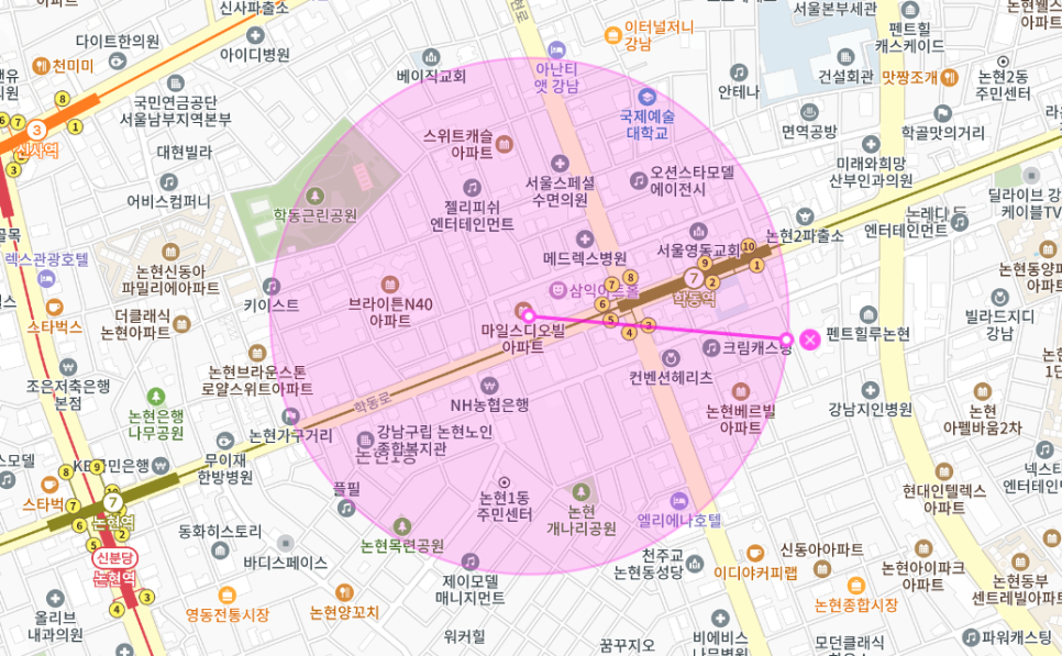 학동역 월주차 _ 지하철 6번 출구에서 매우 가까운 주차장 들어보셨슈?