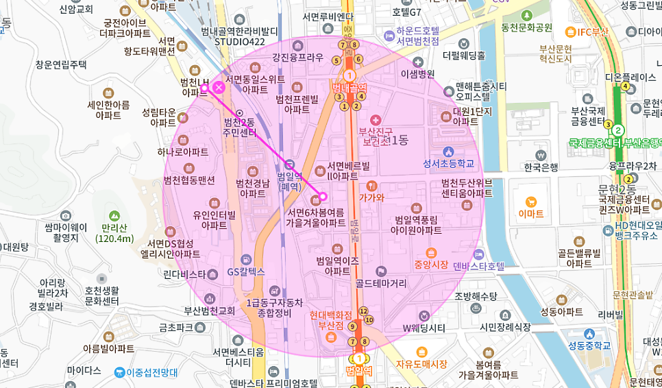 범내골역 주차 _ 지하철 1번 출구에서 도보 4분이면 넉넉하게 도착하는 기계식 주차장