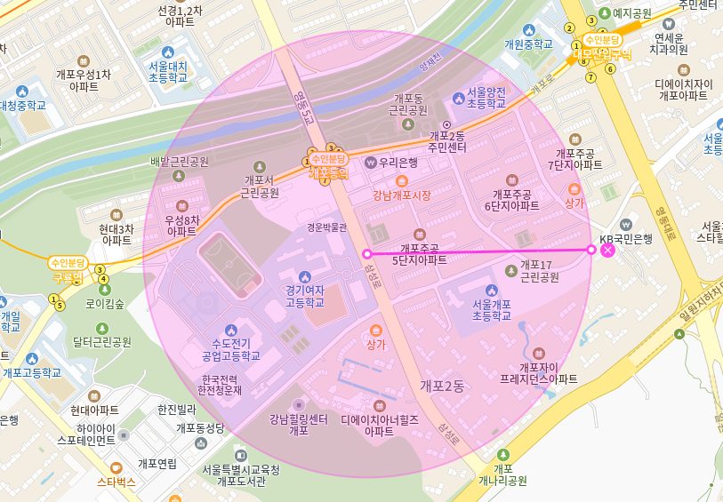 개포동 월주차_ 개포동역까지 단 3분내로 갈수있는 주차장 주만사로 알아보세요!