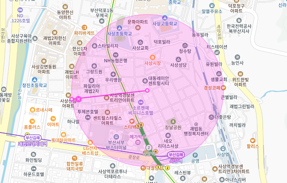 사상역 주차장 _  단 돈 6만 5천 원!/24시간/ 기계식/승용차