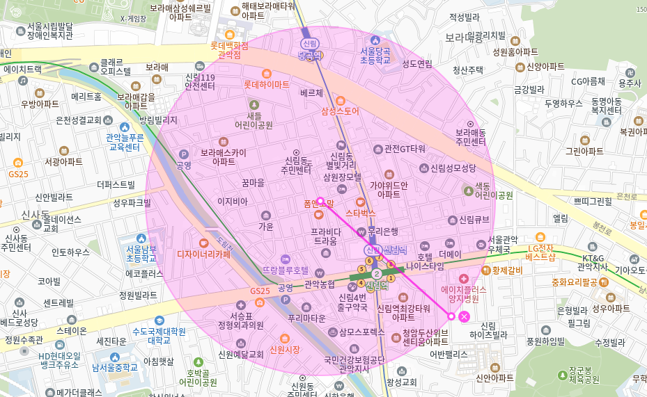 신림동 월주차_ 신림역 6번출구 인근 기계식 주차장