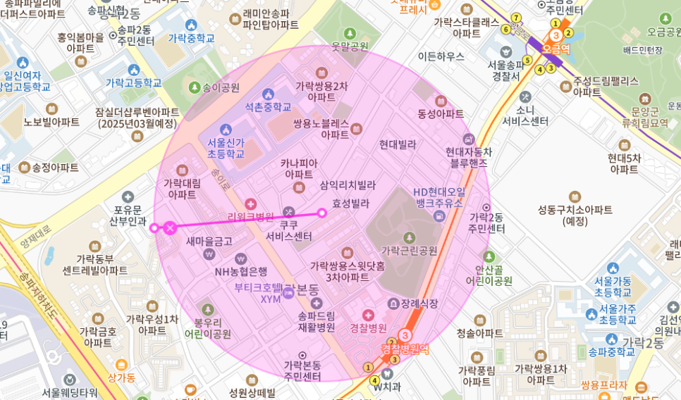 경찰병원 주차장 _ 경찰분들과 일반인도 모두 사용 가능한 월 주차장이에요!