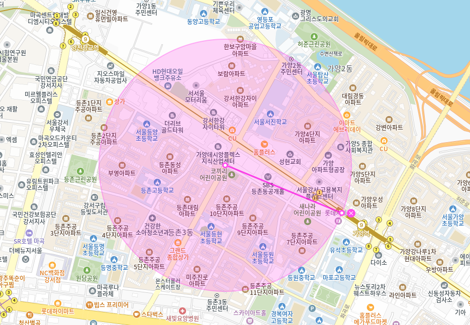 가양역 월주차_ 10번출구 인근에서 적당한 거리에 주차장을 찾고계시다면