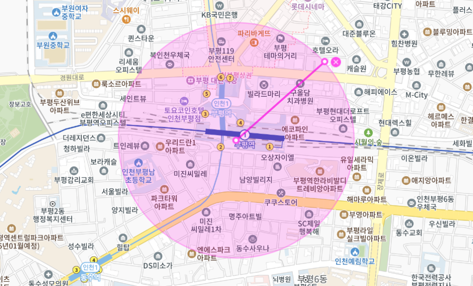 부평 월주차 _ 세계 기네스북에 등재된 부평지하상가와 부평역에 있는 주차장!