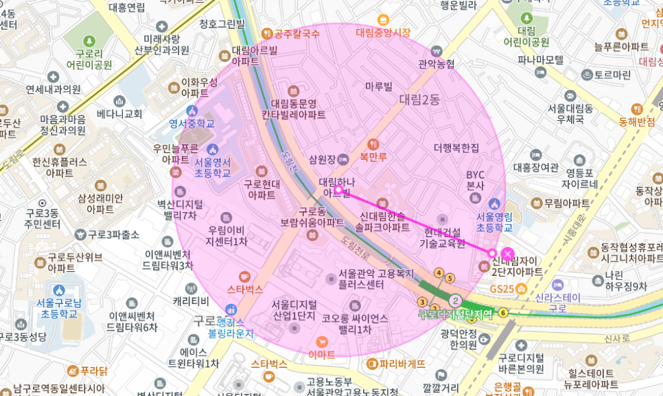 구로디지털단지 월주차 _ 구디역 주변에 주차장 어서 신청하세요~!