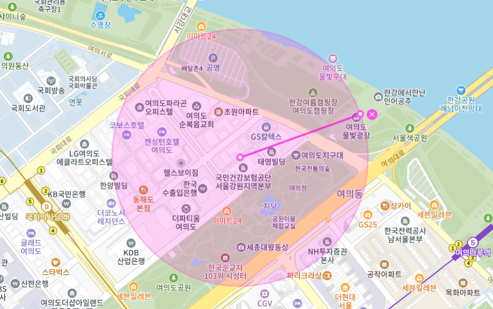 여의도 월주차 _ 더 현대 서울과 가까운 24시 주차장