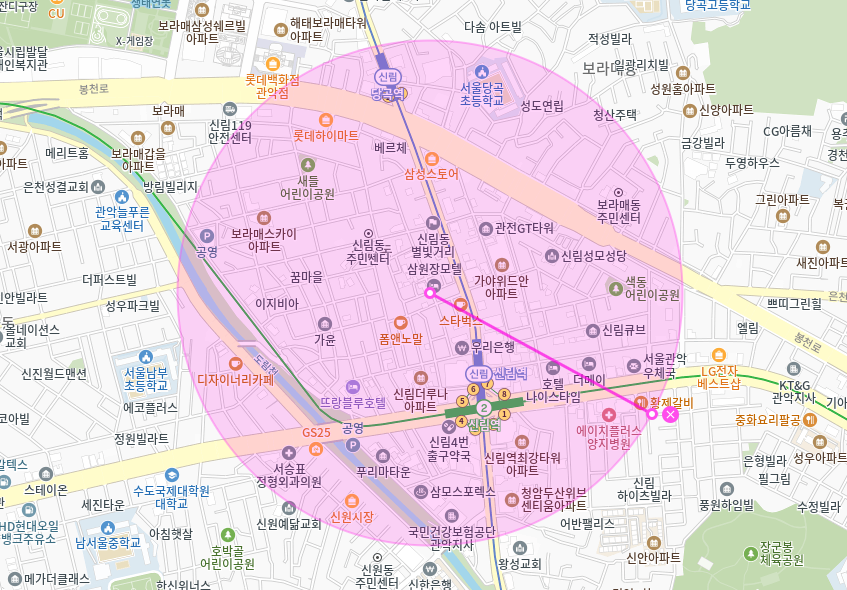 신림동 월주차_ 신림역 6번출구 인근 기계식 단일주차장