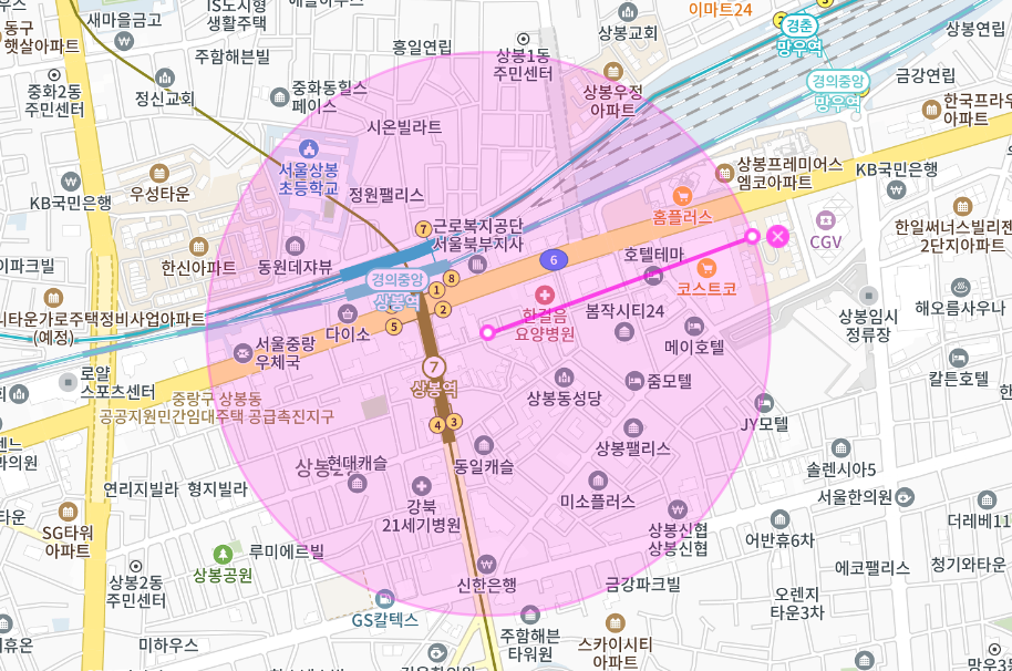상봉역 주차장 _ 코스트코 상봉점 옆 기계식 승용차 전용 주차장