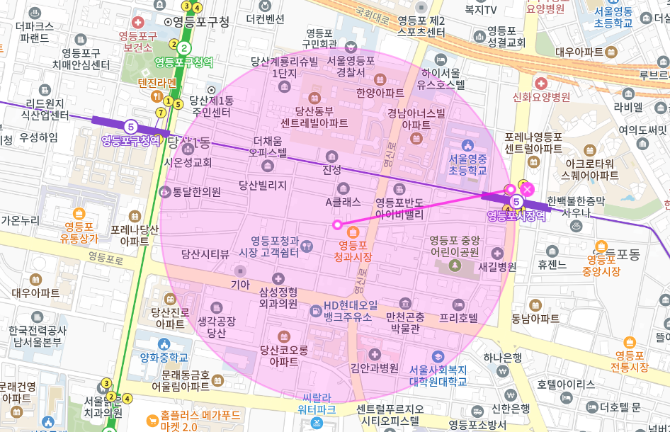 영등포 월주차 _ 영등포청과시장과 영등포시장역이랑 가까운 주차장 이용해 보세요