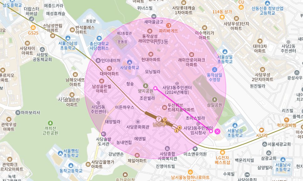 남성역 월주차 _ 여성도 사용 가능합니다!