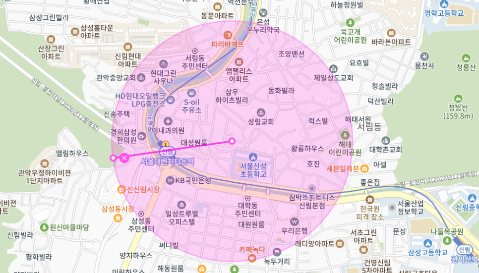 서울대벤처타운역 월주차 _ 경차 전용/지정석/단일주차/24시간
