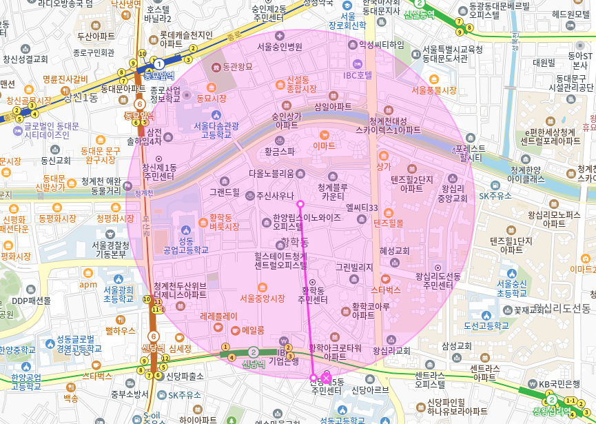 신당역 월주차_ 월주차 쉽고 빠르게 주만사로 이용하세요