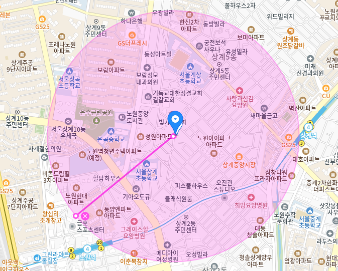노원 월주차_상계역 노원역 인근 월주차장 보고 가세요