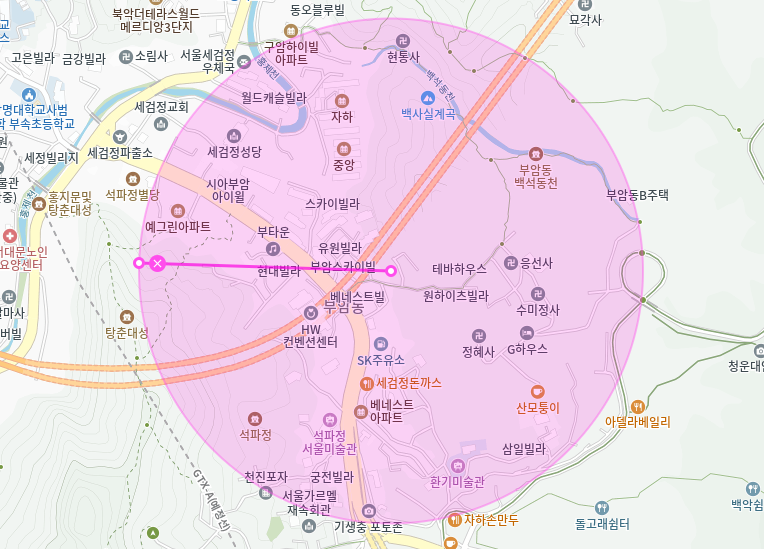 부암동 월주차_석파정 미술관 인근 전일제 단일주차장
