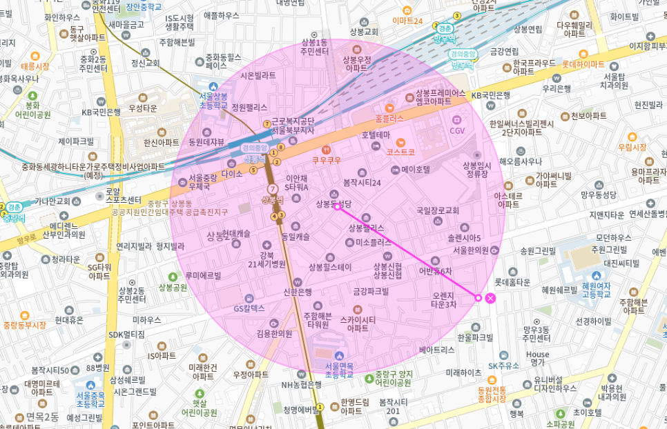 중랑구 월주차_ 상봉역 인근 역세권 기계식 주차장