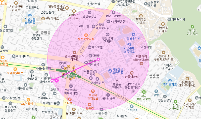 봉천동 월주차 _ 서울대 입구역 7번 8번 출구와 가까운 지정석 단일주차장