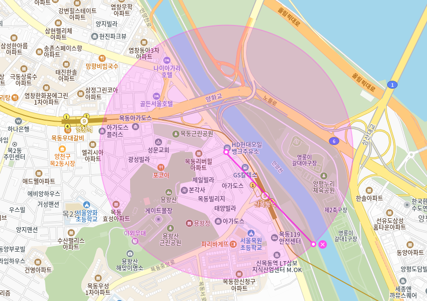 목동 월주차_ 신목동역 1번출구 인근 주차장