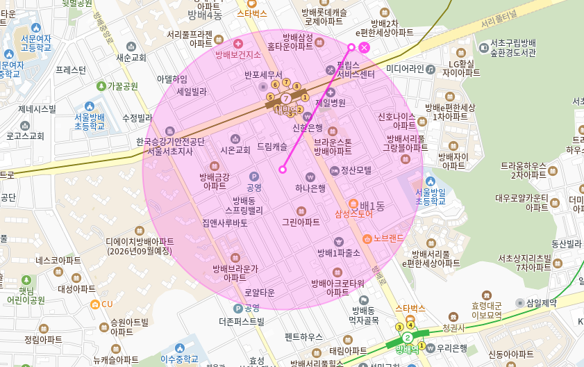 선릉역 월주차  _ 도보 4분이면 도착 가능한 주차장