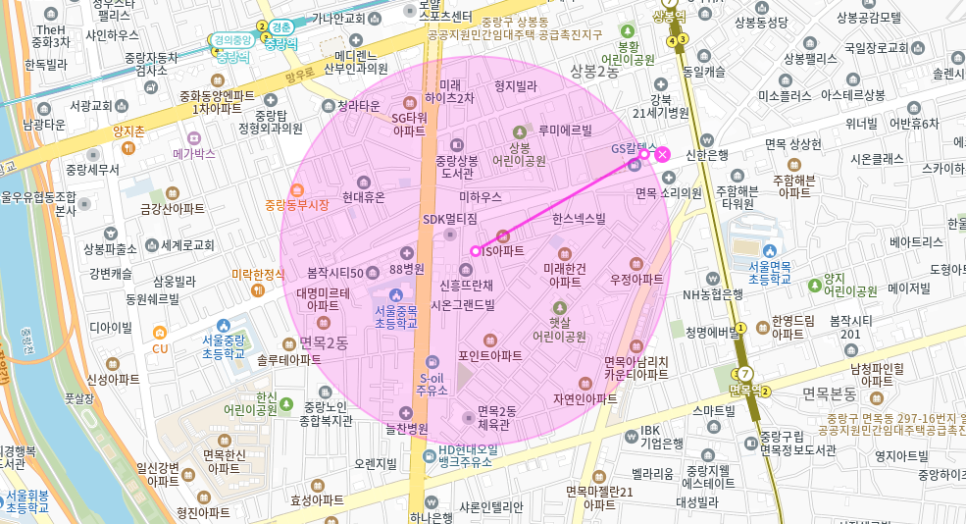 면목동 _ 밤마다 OR 출퇴근마다 주차 스트레스 그만!