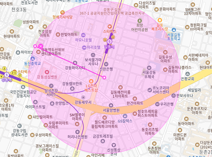 길동 월주차_길동 인근 직장인분들을 위한 월주차장