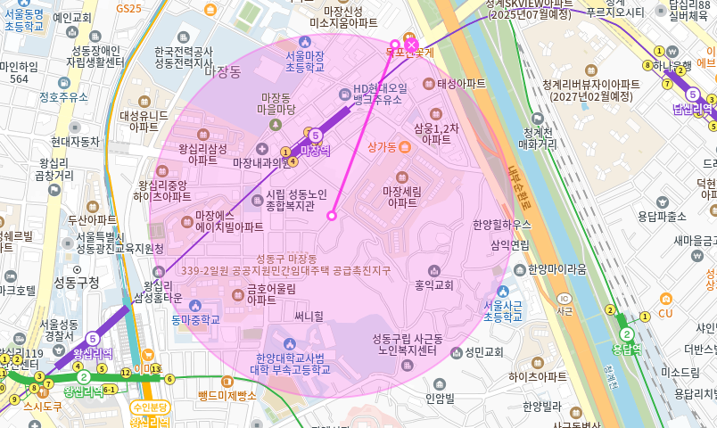 마장동 월주차 _ 자주식/단일주차/지정석/전일제