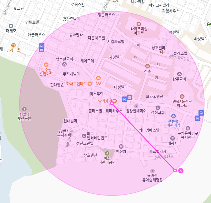 면목동 월주차_서일대뒷산공원 도보 7분 거리 주차장