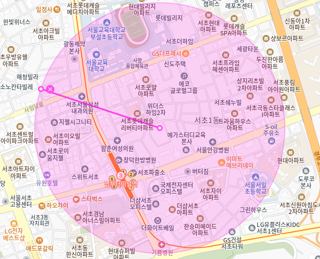 서초동 월주차_남부터미널역 인근 이동,접근성 모두 좋은 단일주차장