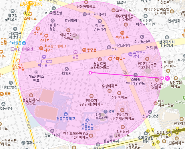 청담동 월주차_편리하고 합리적인 전일제 단일주차장