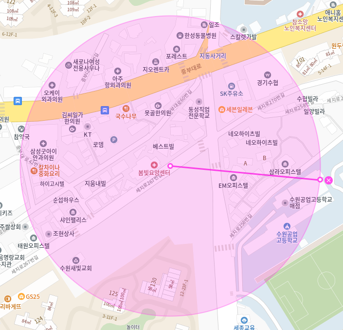 인계동 월주차 / 수원공고 인근 신규 단일주차장