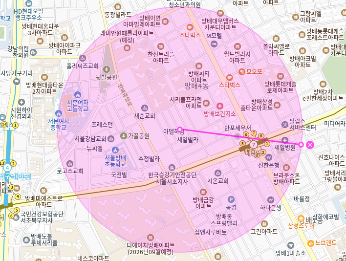 내방역 월주차_이용이 편리한 역세권 전일제 주차장
