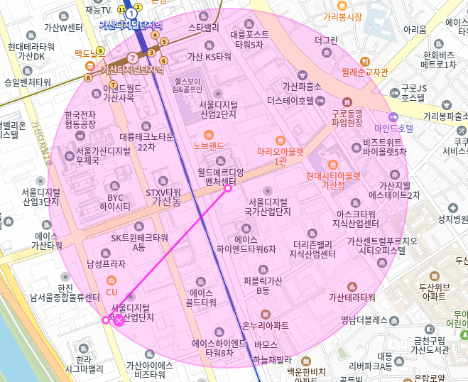 가산 월주차_출퇴근 주차가 편해지는 자주식 단일주차장